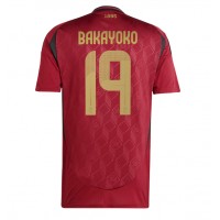 Camisa de time de futebol Bélgica Johan Bakayoko #19 Replicas 1º Equipamento Europeu 2024 Manga Curta